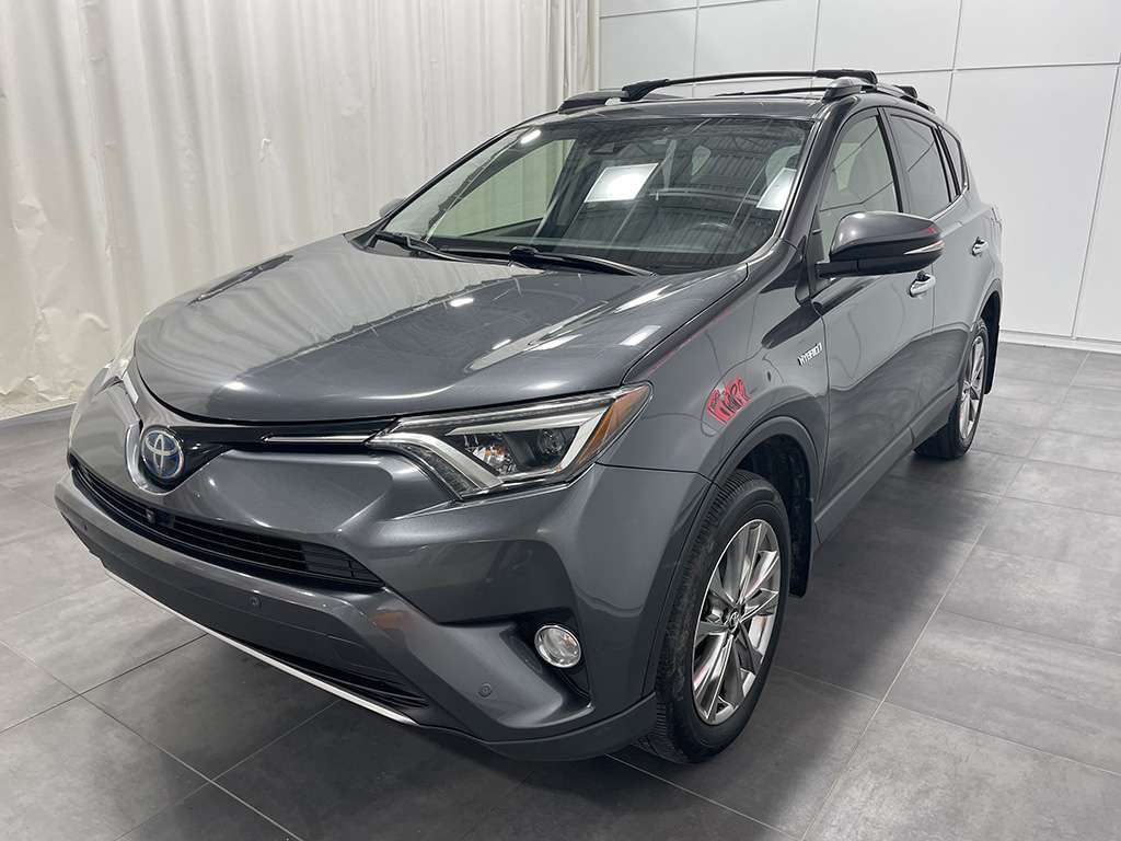 Toyota Rav4 AWD - LIMITED HYBRIDE - INT. CUIR - TOIT OUVRANT 2018