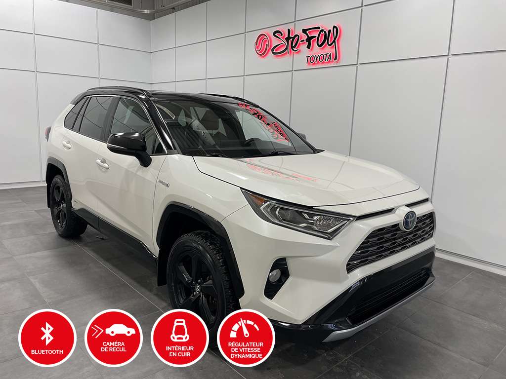 Toyota Rav4 XSE HYBRID - INT. CUIR - TOIT OUVRANT - MAGS 2019