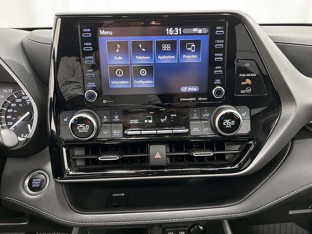 Toyota Highlander XLE - AWD - INT. CUIR - TOIT OUVRANT - BLUETOOTH 2020