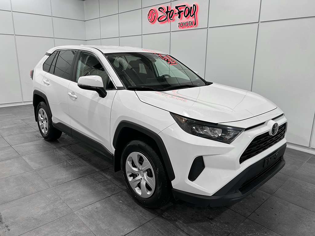White 2025 Toyota RAV4 LE AWD SUV / Crossover All-Wheel Drive Automatic