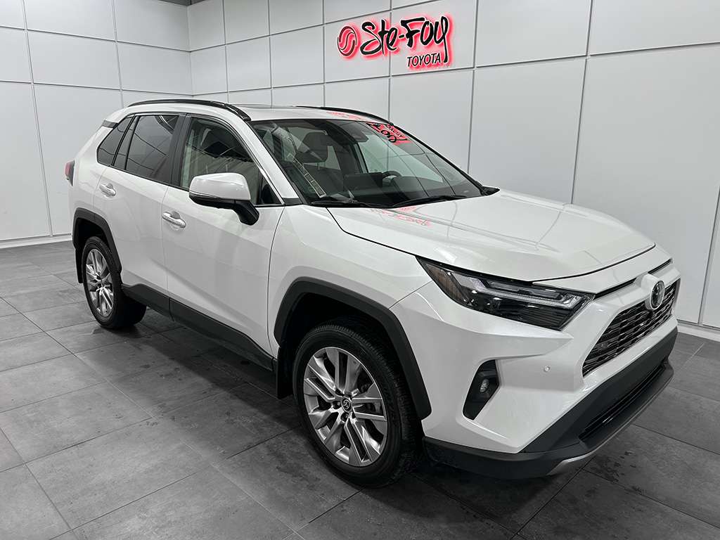 White 2023 Toyota RAV4 Limited AWD SUV / Crossover All-Wheel Drive Automatic