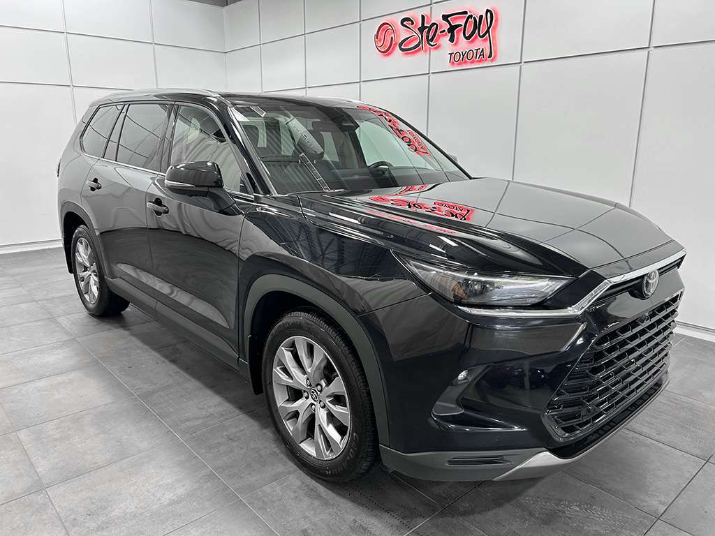 Black 2024 Toyota Grand Highlander Limited AWD SUV / Crossover All-Wheel Drive Automatic