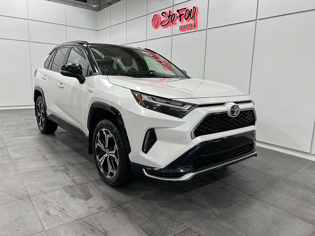 White 2023 Toyota RAV4 Prime XSE AWD SUV / Crossover All-Wheel Drive Continuously Variable Transmission
