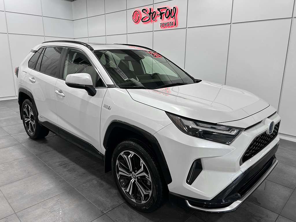 White 2023 Toyota RAV4 Prime SUV / Crossover All-Wheel Drive Automatic