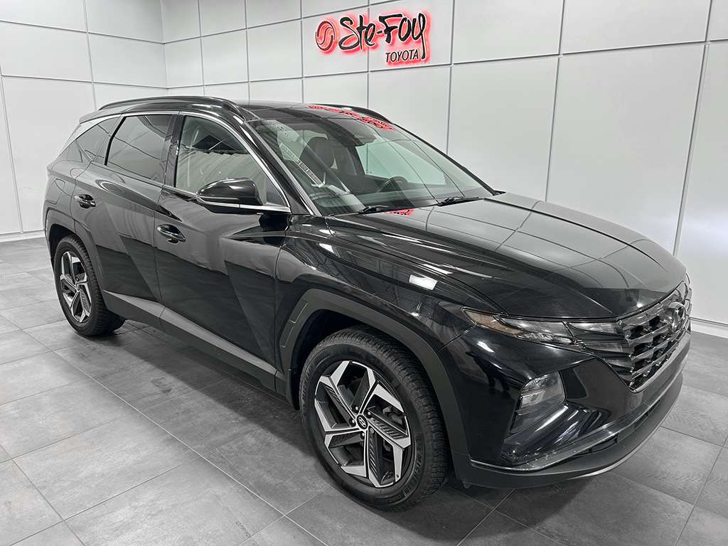 Black 2022 Hyundai Tucson Hybrid Plug-In Luxury AWD SUV / Crossover Automatic