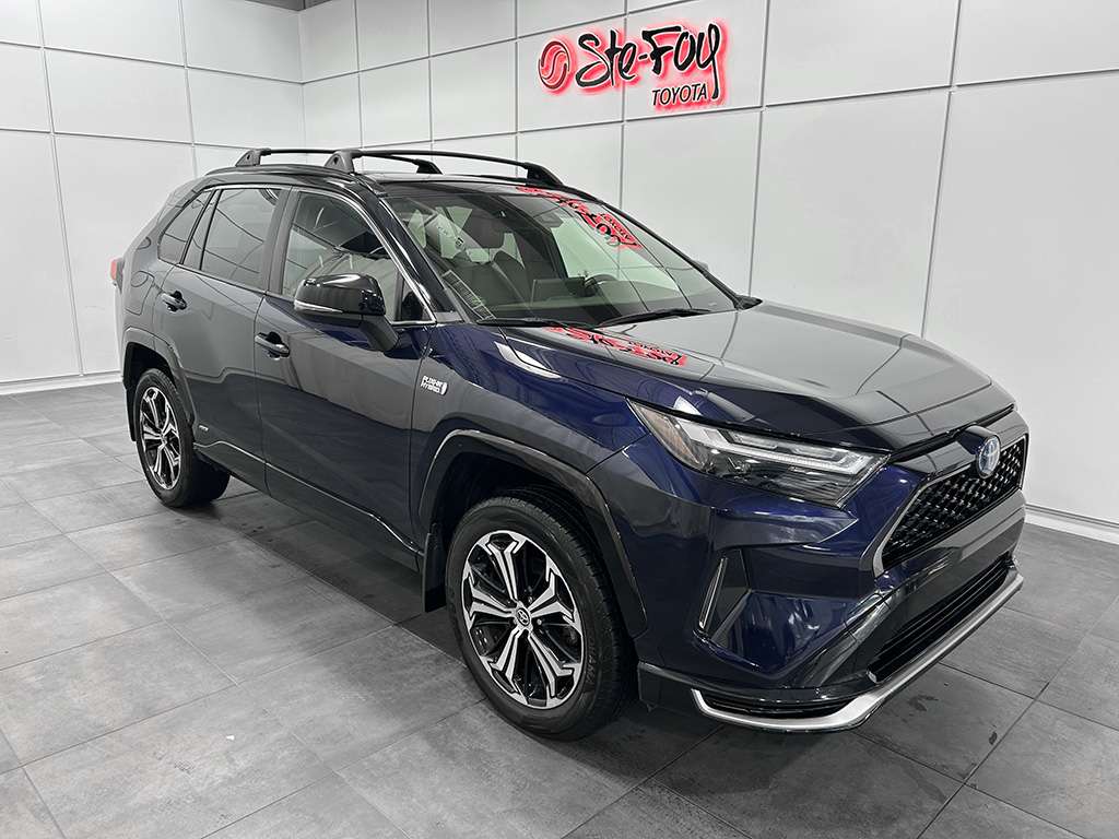 Blue 2022 Toyota RAV4 Prime XSE AWD SUV / Crossover All-Wheel Drive Continuously Variable Transmission