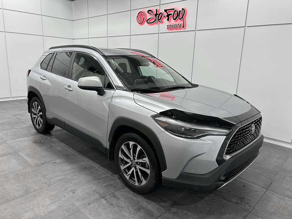 Silver 2023 Toyota Corolla Cross SUV / Crossover All-Wheel Drive Continuously Variable Transmission