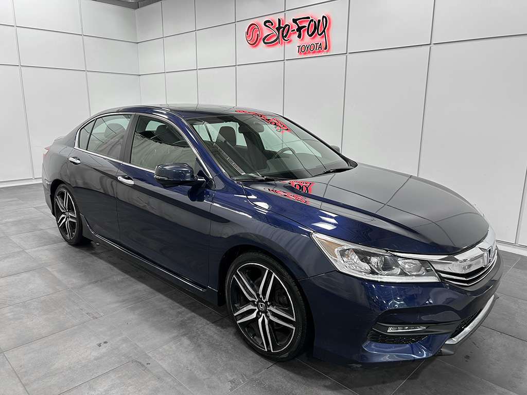 Blue 2016 Honda Accord Sedan Front-Wheel Drive Automatic
