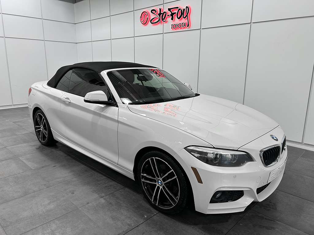 White 2019 BMW 2 Series Convertible All-Wheel Drive Automatic
