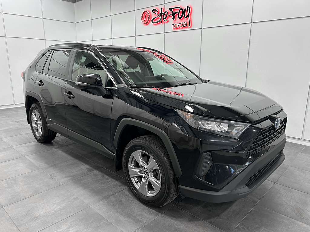 Black 2022 Toyota RAV4 Hybrid SUV / Crossover All-Wheel Drive Automatic