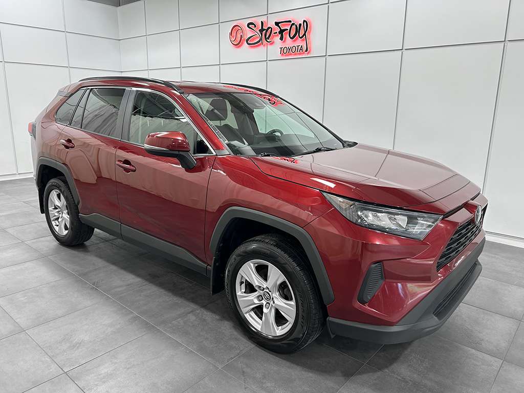 Red 2019 Toyota RAV4 SUV / Crossover All-Wheel Drive Automatic