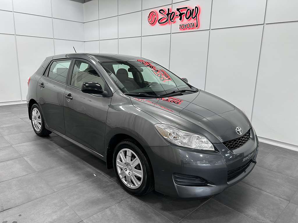 Gray 2011 Toyota Matrix Hatchback Front-Wheel Drive Automatic