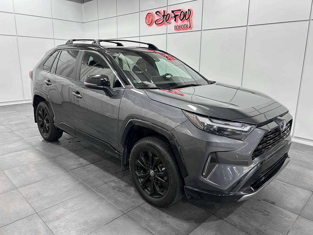 Gray 2022 Toyota RAV4 Hybrid SUV / Crossover Continuously Variable Transmission