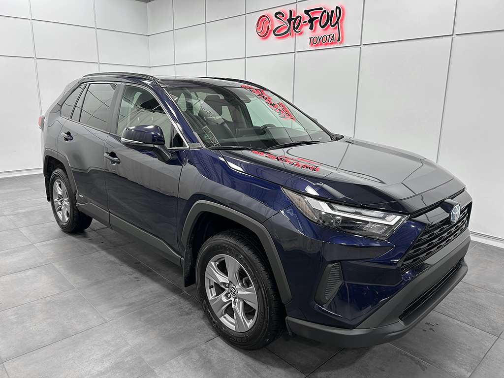 Blue 2024 Toyota RAV4 Hybrid SUV / Crossover All-Wheel Drive Automatic