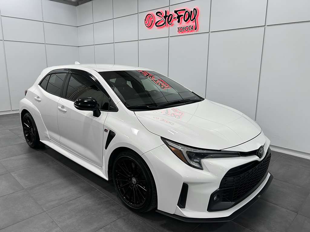 White 2023 Toyota GR Corolla Hatchback All-Wheel Drive Manual