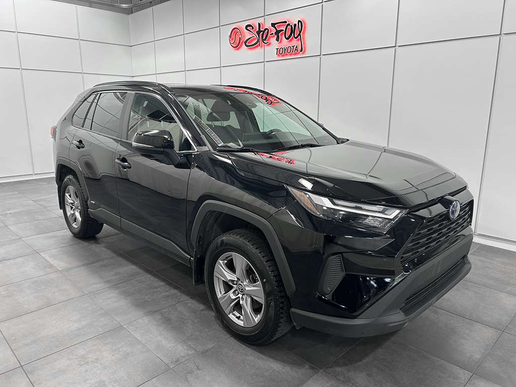 Black 2023 Toyota RAV4 Hybrid SUV / Crossover All-Wheel Drive Automatic