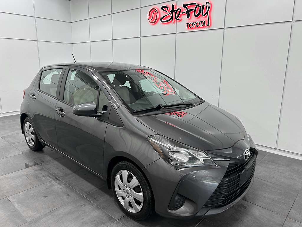 Gray 2019 Toyota Yaris Hatchback Manual