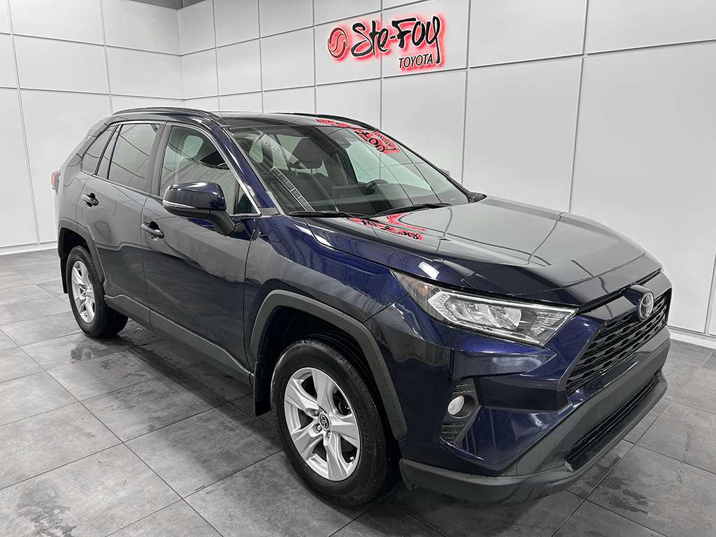 Blue 2021 Toyota RAV4 SUV / Crossover All-Wheel Drive Automatic