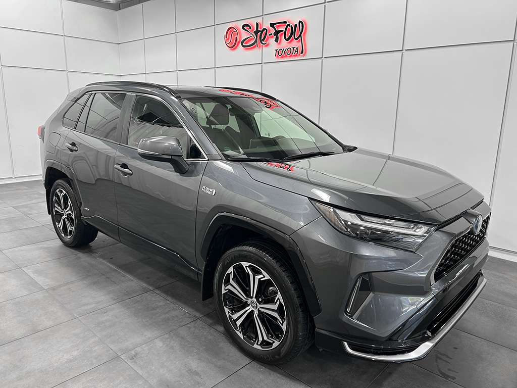 Gray 2023 Toyota RAV4 Prime SUV / Crossover All-Wheel Drive Continuously Variable Transmission