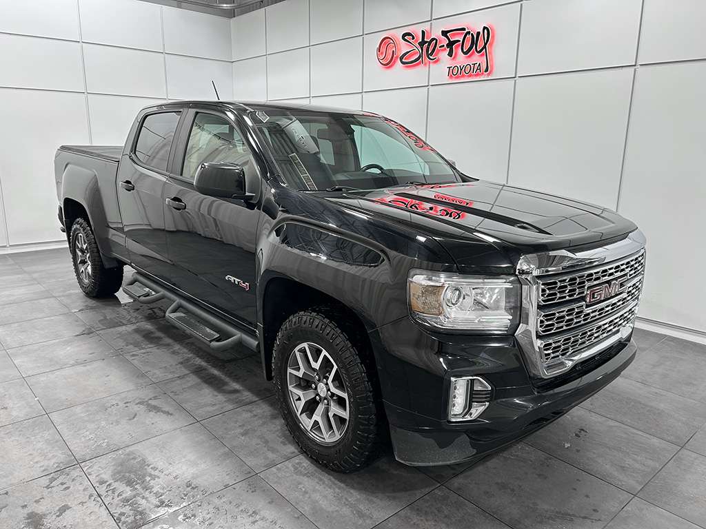 Black 2021 GMC Canyon Pickup Truck Four-Wheel Drive Automatic