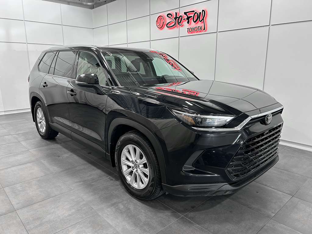 Black 2024 Toyota Grand Highlander SUV / Crossover All-Wheel Drive Automatic