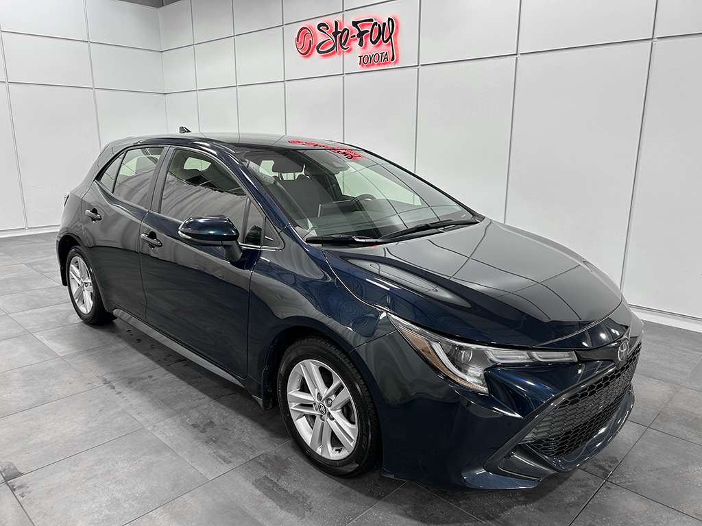 Blue 2022 Toyota Corolla Hatchback Hatchback  Continuously Variable Transmission