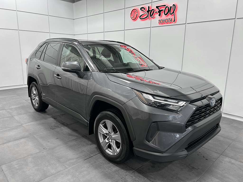 Gray 2023 Toyota RAV4 Hybrid SUV / Crossover All-Wheel Drive Continuously Variable Transmission