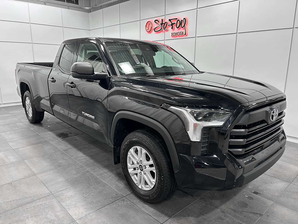 Black 2024 Toyota Tundra Pickup Truck Four-Wheel Drive Automatic