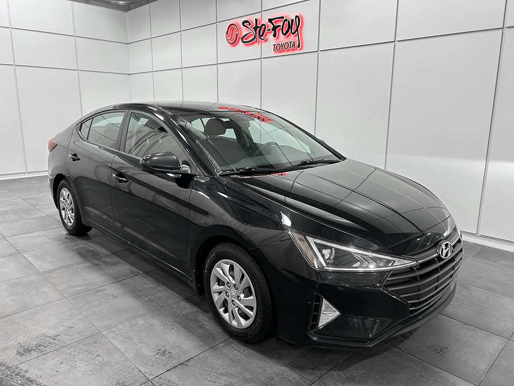 Black 2019 Hyundai Elantra Sedan Automatic