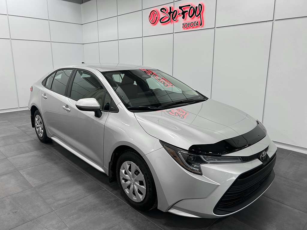 Silver 2024 Toyota Corolla Sedan Front-Wheel Drive Automatic