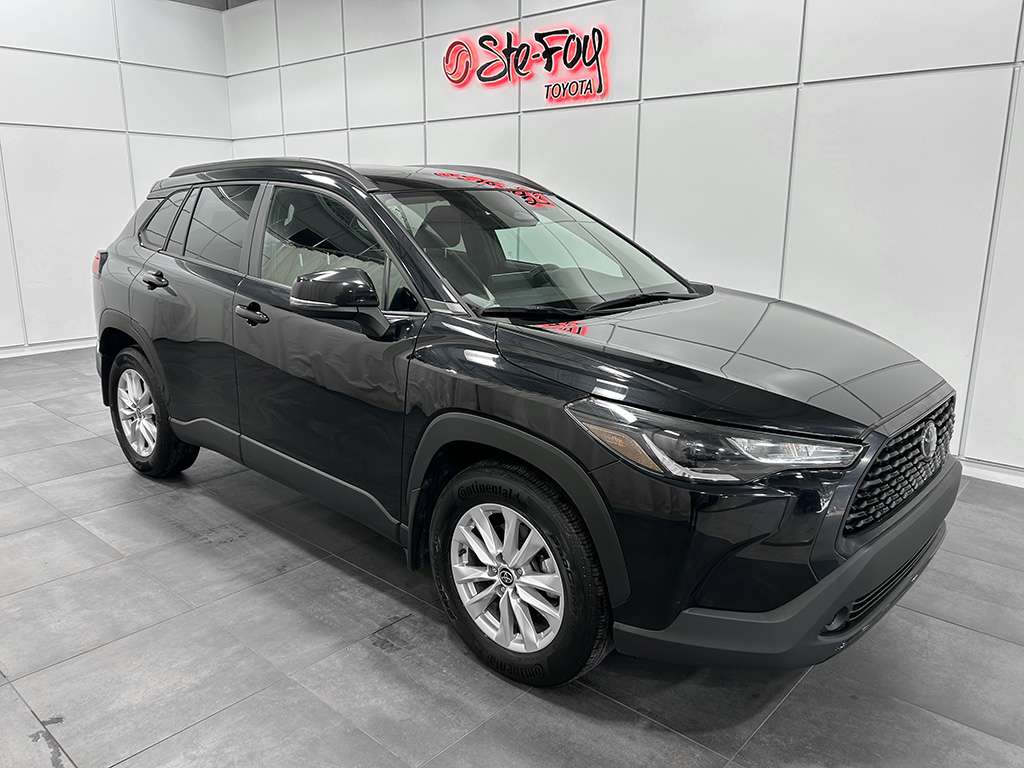 Black 2023 Toyota Corolla Cross SUV / Crossover All-Wheel Drive Automatic
