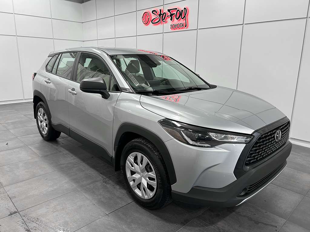 Silver 2022 Toyota Corolla Cross SUV / Crossover All-Wheel Drive Automatic
