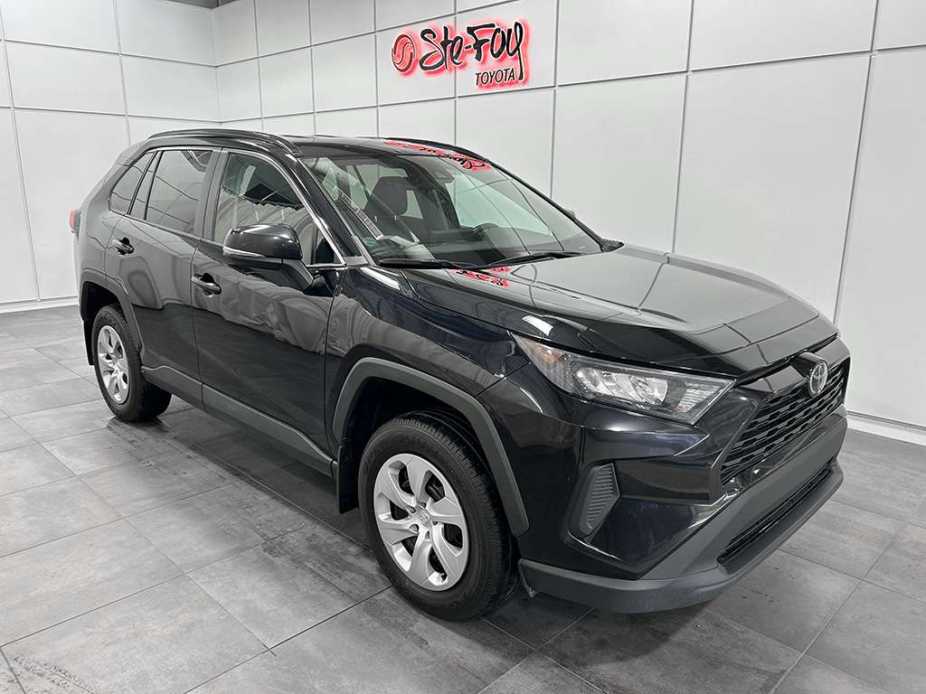 Black 2021 Toyota RAV4 SUV / Crossover All-Wheel Drive Automatic