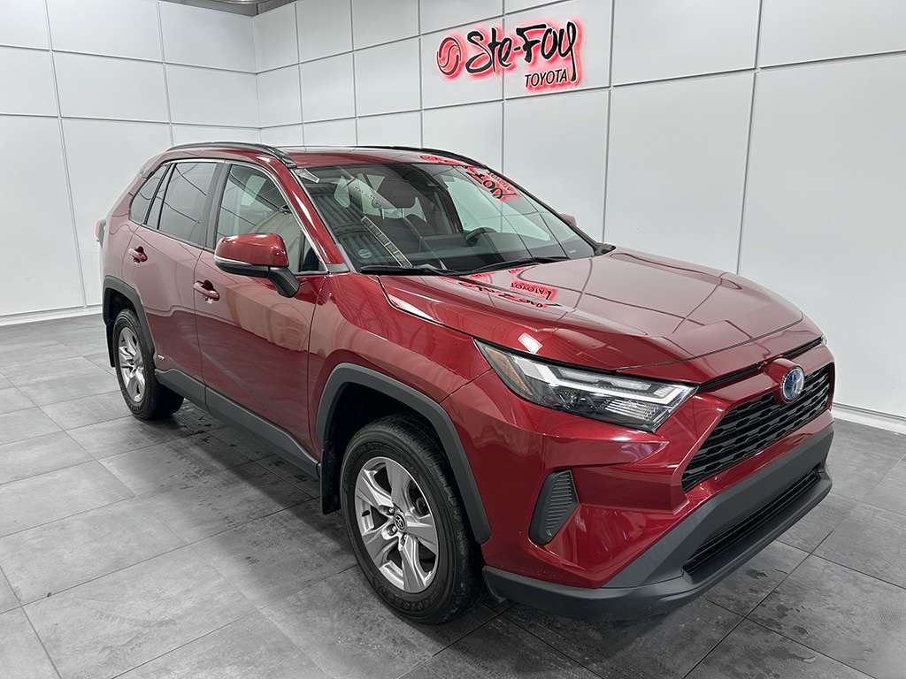Red 2023 Toyota RAV4 Hybrid SUV / Crossover All-Wheel Drive Automatic