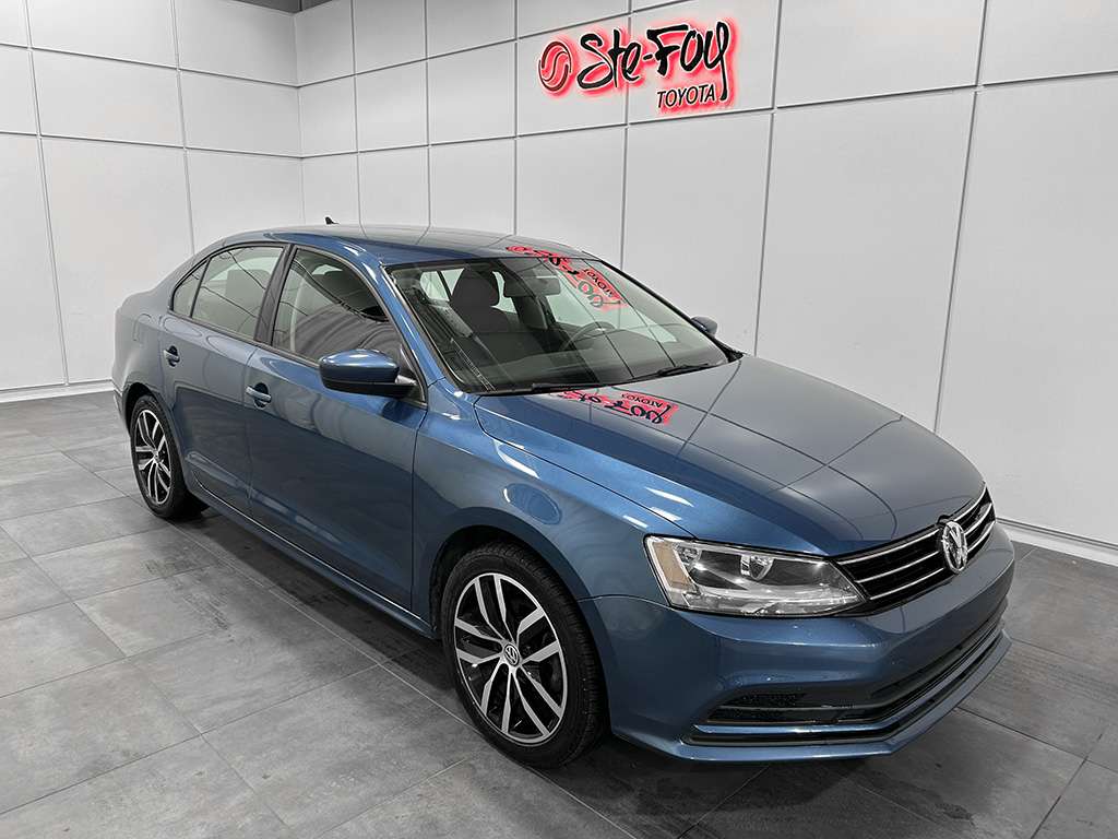 Blue 2017 Volkswagen Jetta Sedan  Automatic