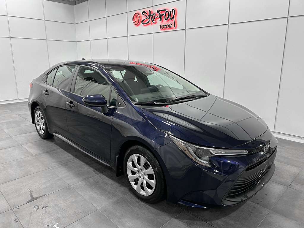 Blue 2023 Toyota Corolla Sedan Front-Wheel Drive Automatic