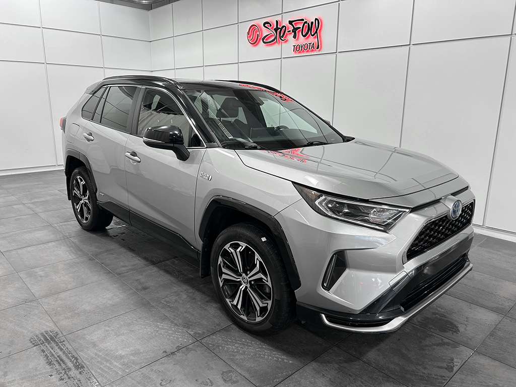 Silver 2021 Toyota RAV4 Prime SUV / Crossover All-Wheel Drive Automatic