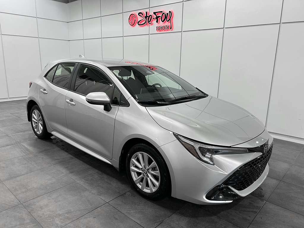 Silver 2025 Toyota Corolla Hatchback Hatchback  Automatic