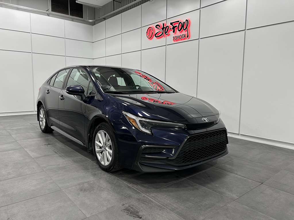 Blue 2023 Toyota Corolla Sedan Front-Wheel Drive Automatic