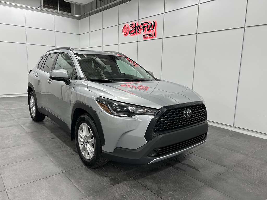 Silver 2022 Toyota Corolla Cross SUV / Crossover All-Wheel Drive Automatic