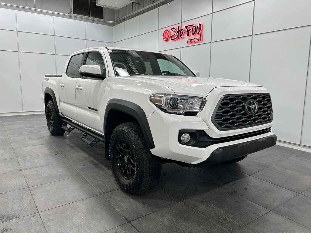 White 2023 Toyota Tacoma Pickup Truck Automatic