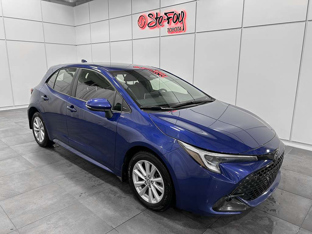 Blue 2024 Toyota Corolla Hatchback Hatchback  Automatic