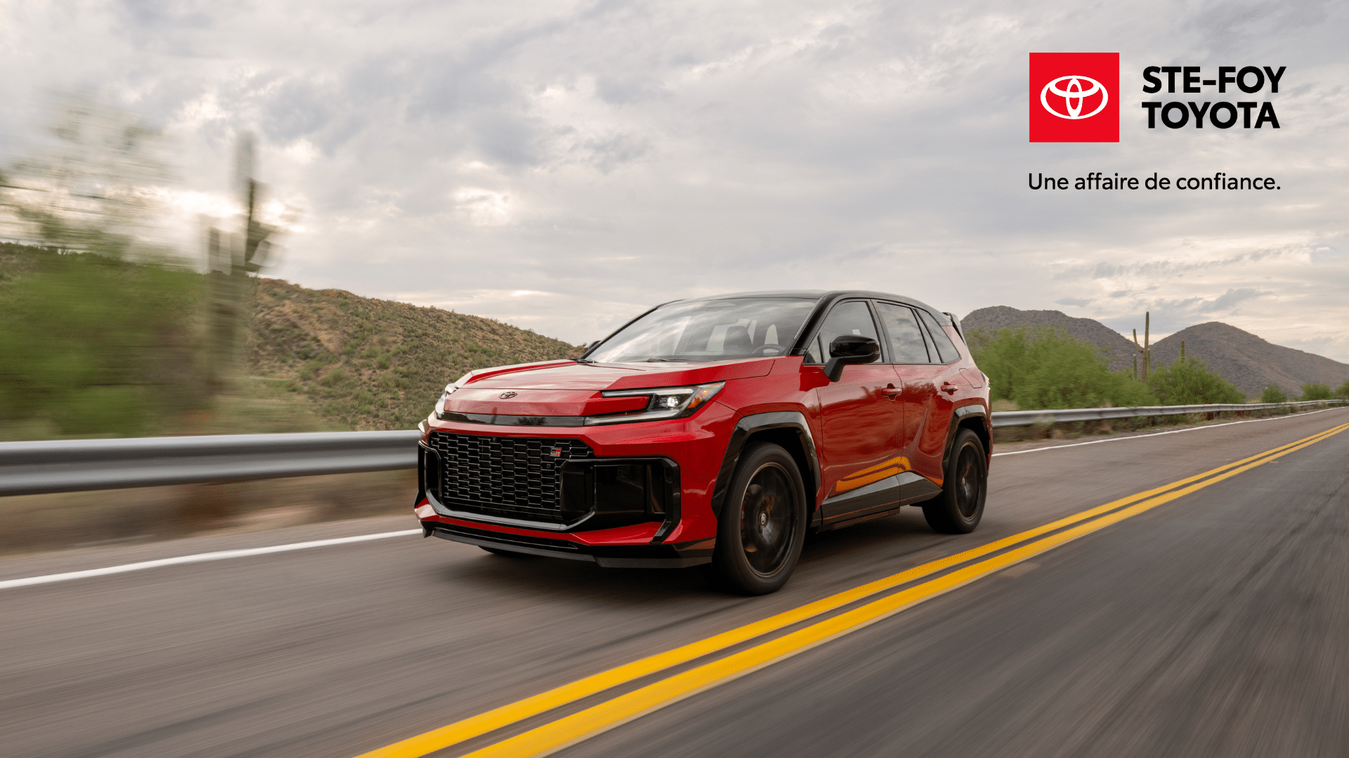 RAV4 hybride branchable 2026 GR Sport Rouge